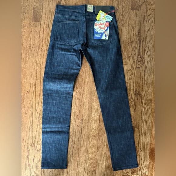 Naked & Famous Broken Twill Selvedge 12.5oz Raw Denim Super Guy - Picture 3 of 3